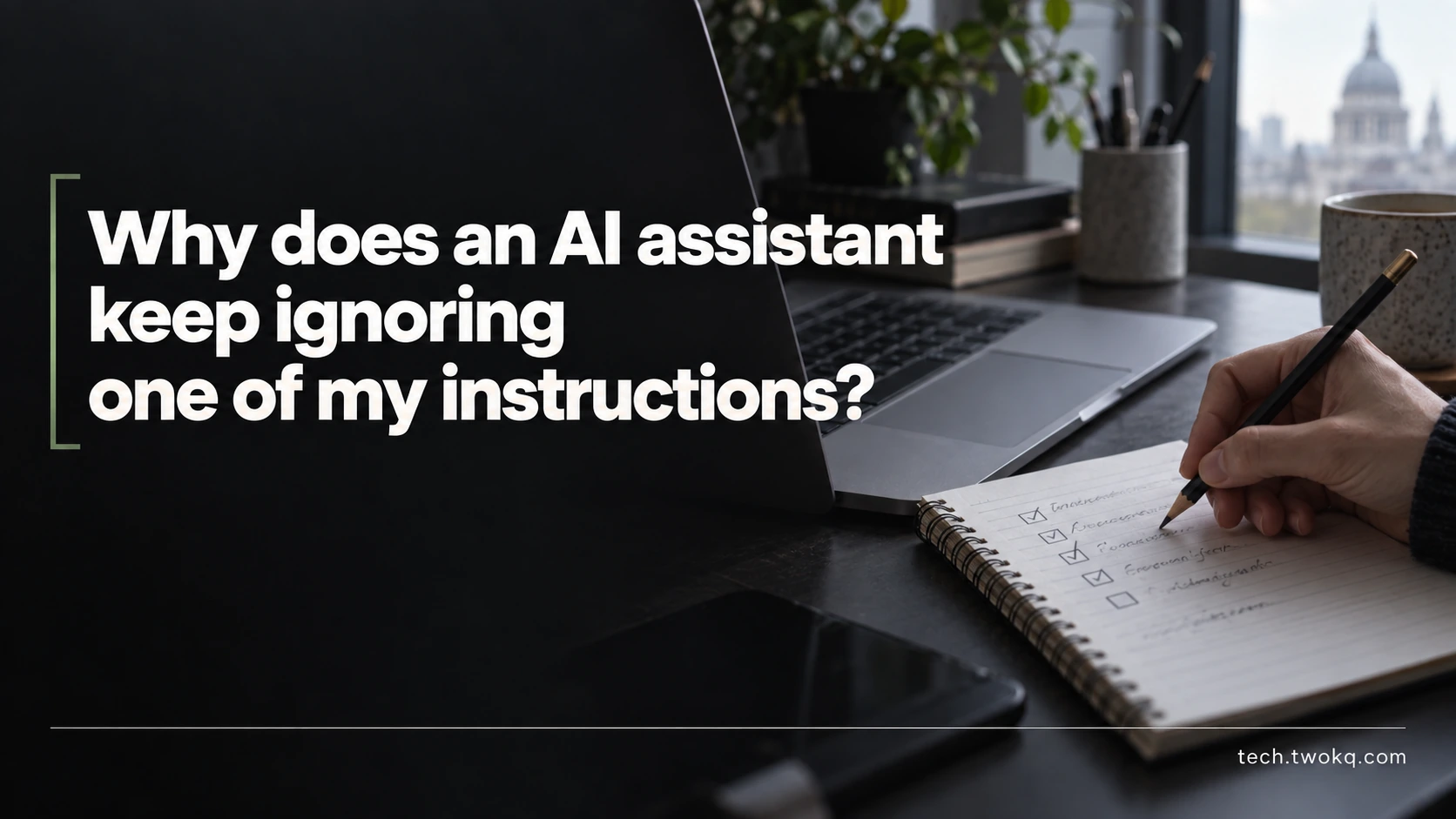 Why does an AI assistant keep ignoring one of my instructions?