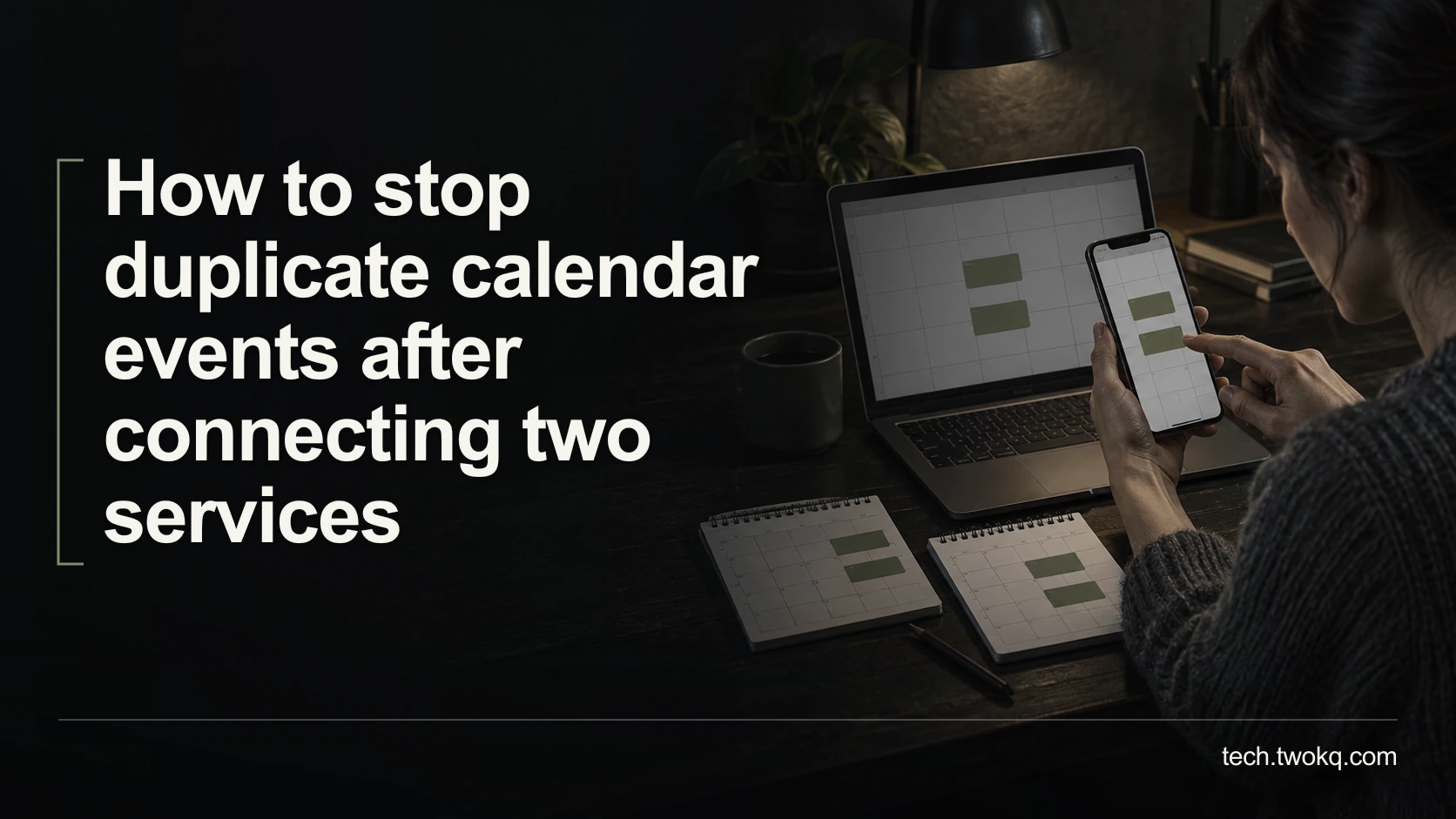 How to stop duplicate calendar events after connecting two services